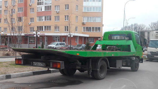 evakuatori v Пресненском районе